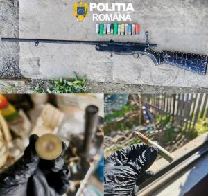 arma ilegala descoperita de Politia Bacau