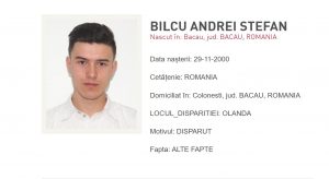 tanar disparut bacau